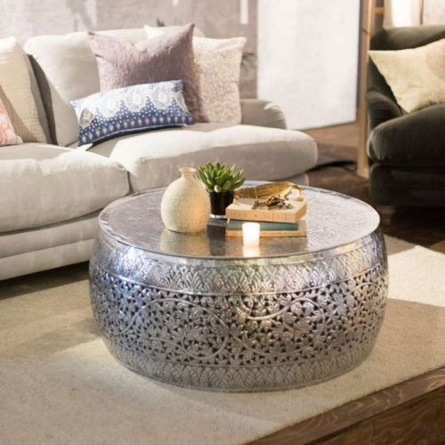 Silver Drum Coffee Tables (Photo 13 of 20)