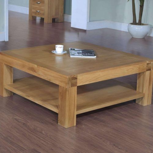 Square Pine Coffee Tables (Photo 3 of 20)