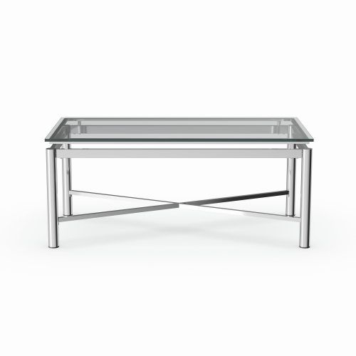 Strick & Bolton Florence Chrome Coffee Tables (Photo 12 of 20)