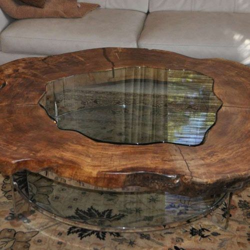 Tree Trunk Coffee Table (Photo 6 of 20)