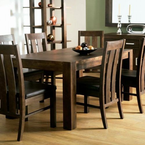 Walnut Dining Tables And Chairs (Photo 16 of 20)
