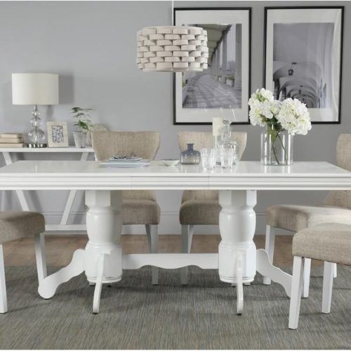 White Dining Tables Sets (Photo 11 of 20)