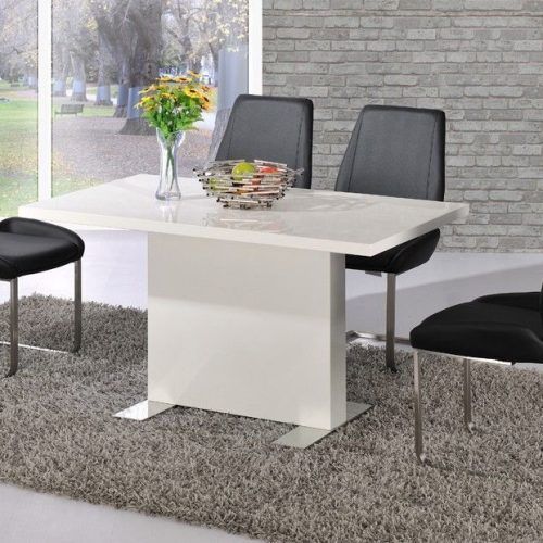 White High Gloss Dining Tables And 4 Chairs (Photo 14 of 20)