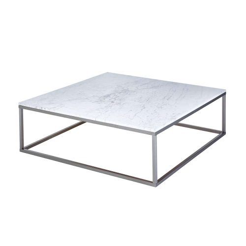 White Square Coffee Table (Photo 4 of 20)