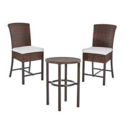 Bate Red Retro 3 Piece Dining Sets (Photo 17 of 20)