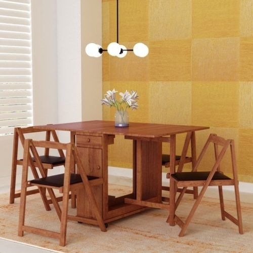 Compact Folding Dining Tables And Chairs (Photo 16 of 20)