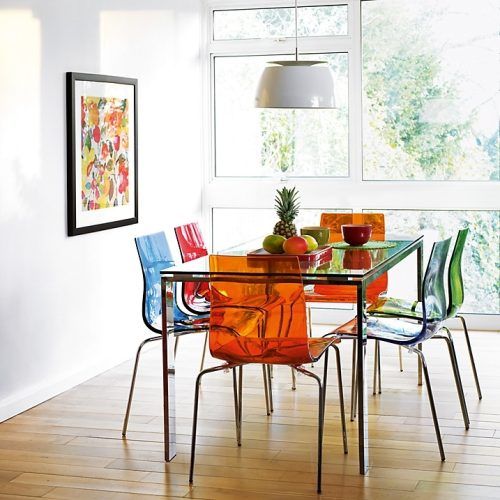 Colourful Dining Tables And Chairs (Photo 5 of 20)
