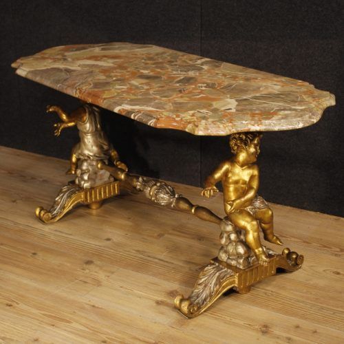 Cream And Gold Coffee Tables (Photo 8 of 20)