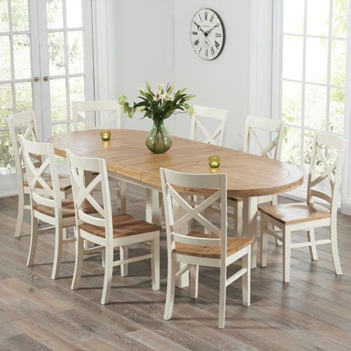 Cream Dining Tables And Chairs (Photo 19 of 20)