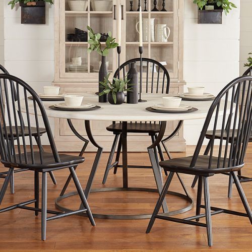 Magnolia Home Top Tier Round Dining Tables (Photo 18 of 20)