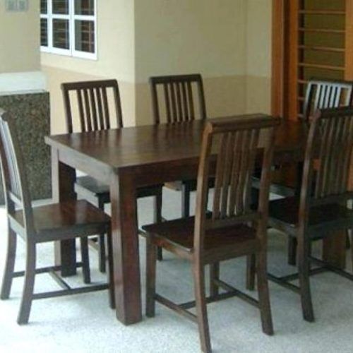 Dining Tables And Six Chairs (Photo 4 of 20)