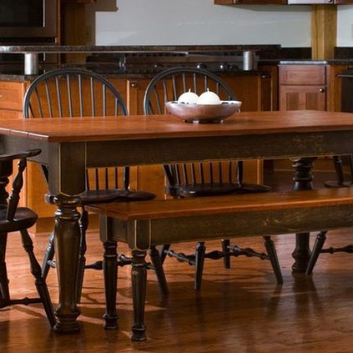 Babbie Butterfly Leaf Pine Solid Wood Trestle Dining Tables (Photo 19 of 20)