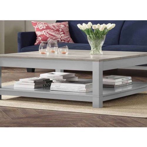 Gray Wood Coffee Tables (Photo 11 of 20)