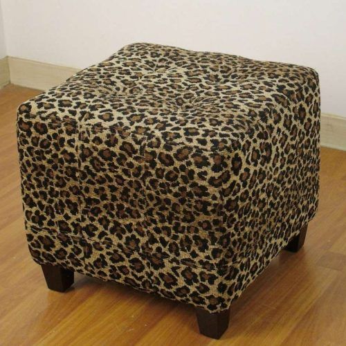 Leopard Ottoman Coffee Tables (Photo 8 of 20)