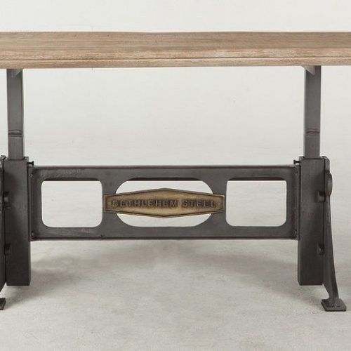 Mango Wood/iron Dining Tables (Photo 8 of 20)