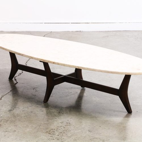 Mid-Century Modern Marble Coffee Tables (Photo 12 of 20)