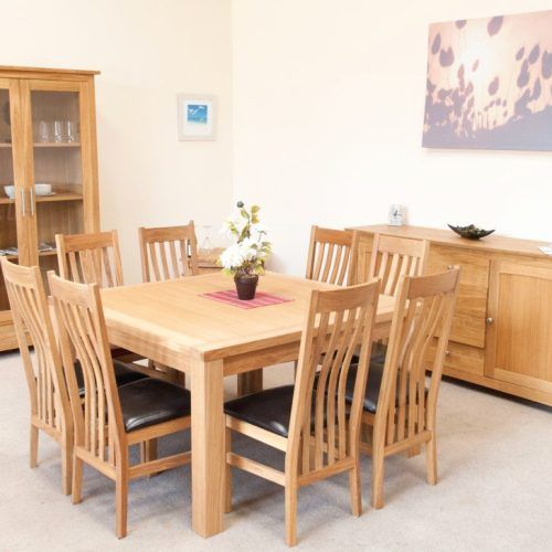 Oak Dining Tables And 8 Chairs (Photo 16 of 20)