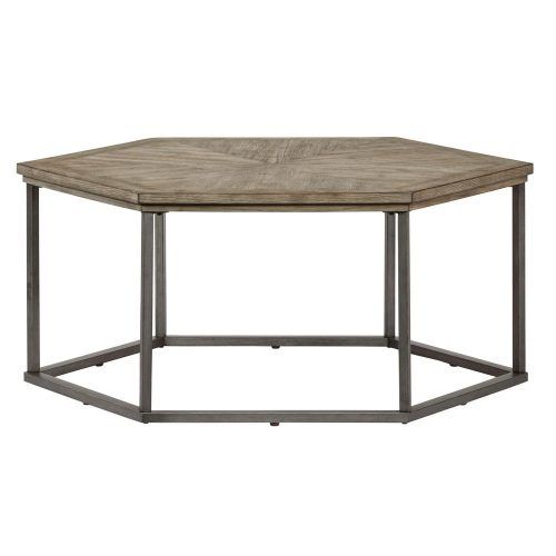Paris Natural Wood And Iron 30-Inch Square Coffee Tables (Photo 7 of 20)