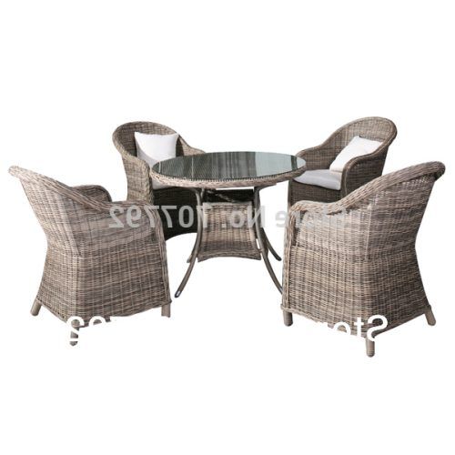 Rattan Dining Tables And Chairs (Photo 12 of 20)