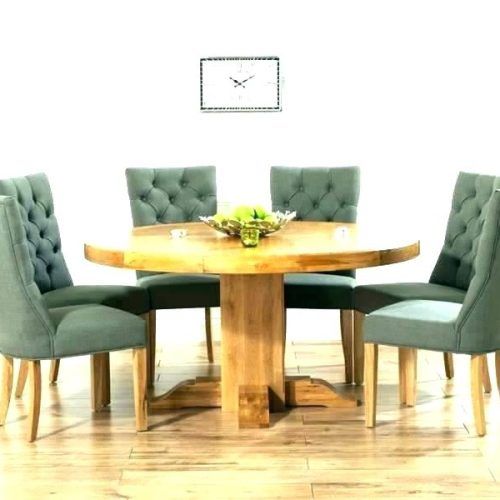 Round Oak Dining Tables And 4 Chairs (Photo 10 of 20)