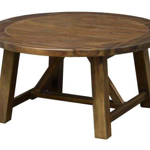 Round Pine Coffee Tables (Photo 20 of 20)