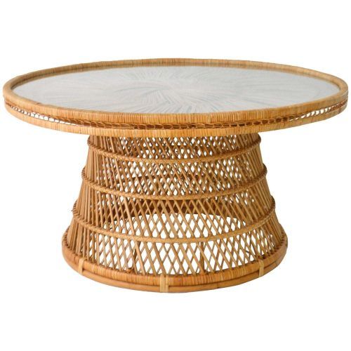 Round Woven Coffee Tables (Photo 3 of 20)
