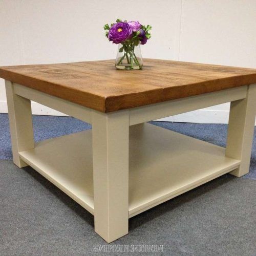 Square Pine Coffee Tables (Photo 9 of 20)