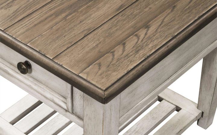 20 Best Collection of Square Weathered White Wood Coffee Tables