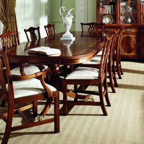 Mahogany Extending Dining Tables And Chairs (Photo 4 of 20)