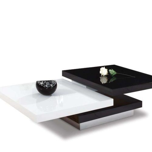 White And Black Coffee Tables (Photo 5 of 20)