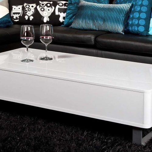 White Coffee Tables With Storage (Photo 16 of 20)
