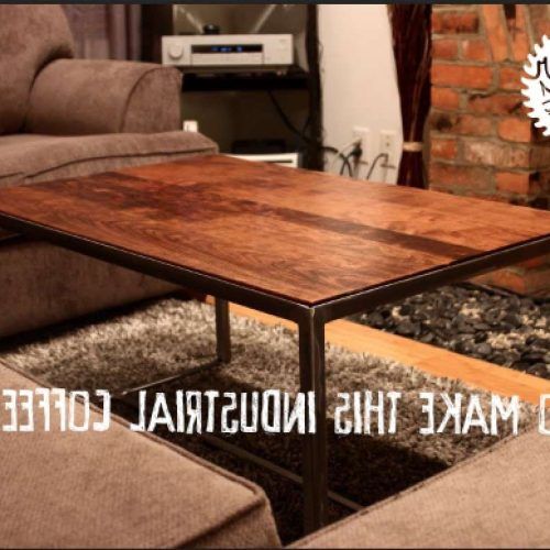 Wood And Steel Coffee Table (Photo 9 of 20)