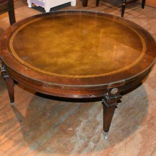 Antique Blue Gold Coffee Tables (Photo 16 of 20)
