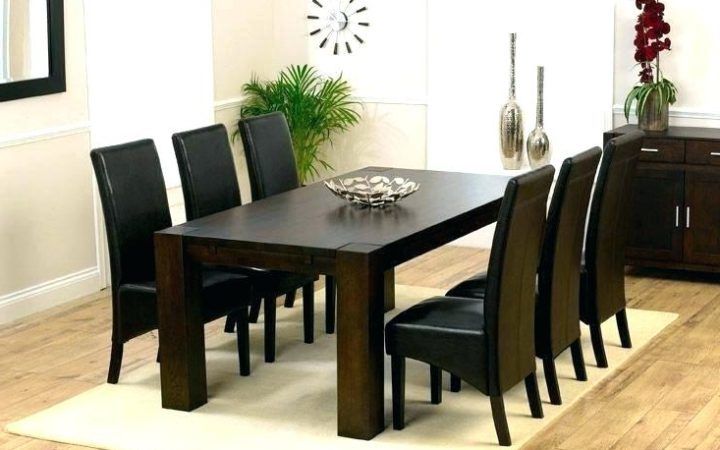 20 Collection of Dark Wooden Dining Tables