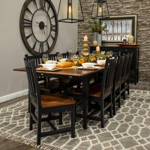 Brown Dining Tables With Removable Leaves (Photo 9 of 20)