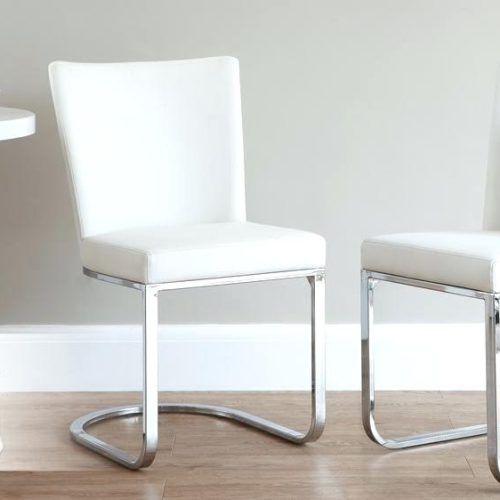 Chrome Leather Dining Chairs (Photo 18 of 20)