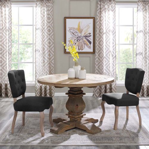 Light Brown Round Dining Tables (Photo 8 of 20)