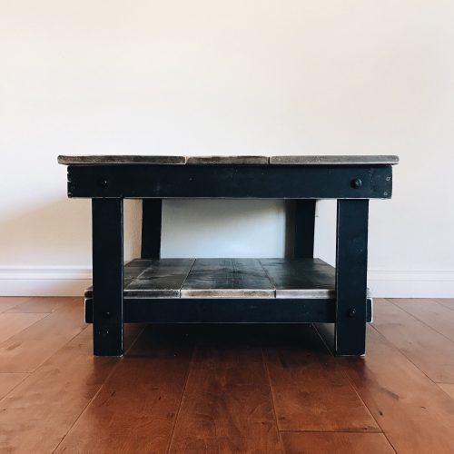 Cosbin Rustic Bold Antique Black Coffee Tables (Photo 16 of 20)