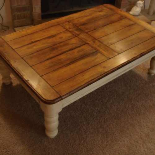 Cream And Oak Coffee Tables (Photo 7 of 20)