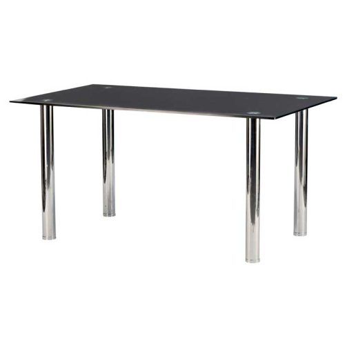 Square Black Glass Dining Tables (Photo 17 of 20)