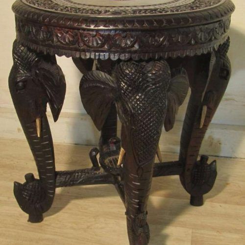 Elephant Glass Top Coffee Tables (Photo 13 of 20)