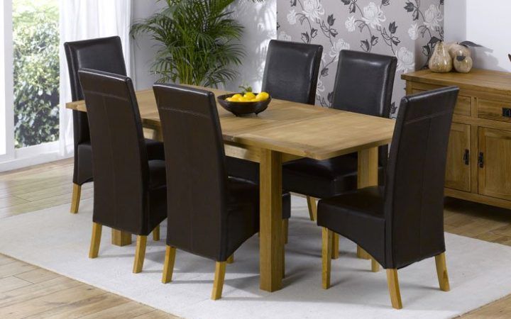 20 Best Extending Oak Dining Tables and Chairs