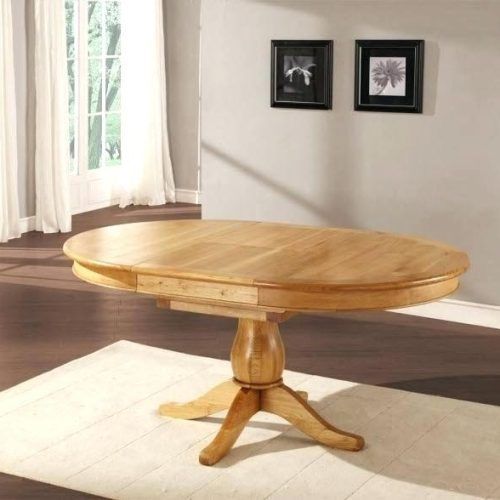 Round Oak Extendable Dining Tables And Chairs (Photo 17 of 20)
