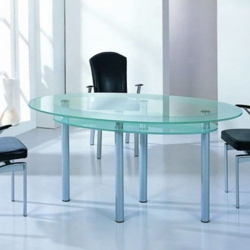 Blue Glass Dining Tables (Photo 8 of 20)