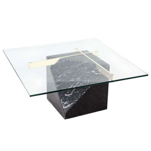 Marble And Glass Coffee Table (Photo 9 of 20)