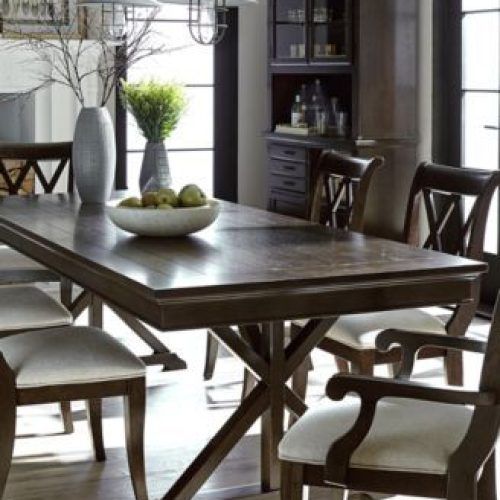 Market 7 Piece Dining Sets With Host And Side Chairs (Photo 8 of 20)