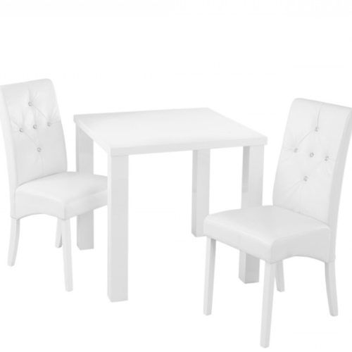 High Gloss White Dining Chairs (Photo 6 of 20)