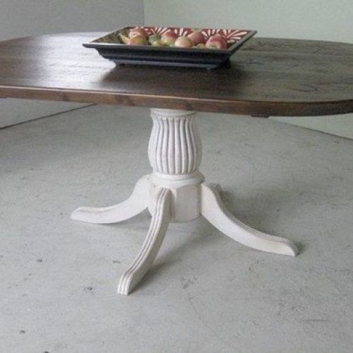 Finkelstein Pine Solid Wood Pedestal Dining Tables (Photo 10 of 21)