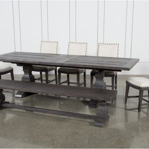 Norwood 6 Piece Rectangular Extension Dining Sets With Upholstered Side Chairs (Photo 1 of 20)