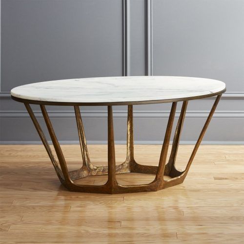 Parker Oval Marble Coffee Tables (Photo 4 of 20)